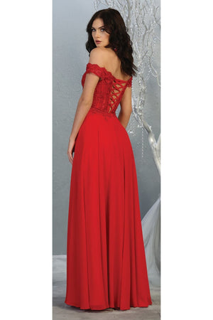 Valentine’s Day Dress in Red Cute Vday Outfit & Plus Size by MQ1714 - Red / 4 - Dress