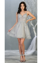 Embellished Graduation Dress