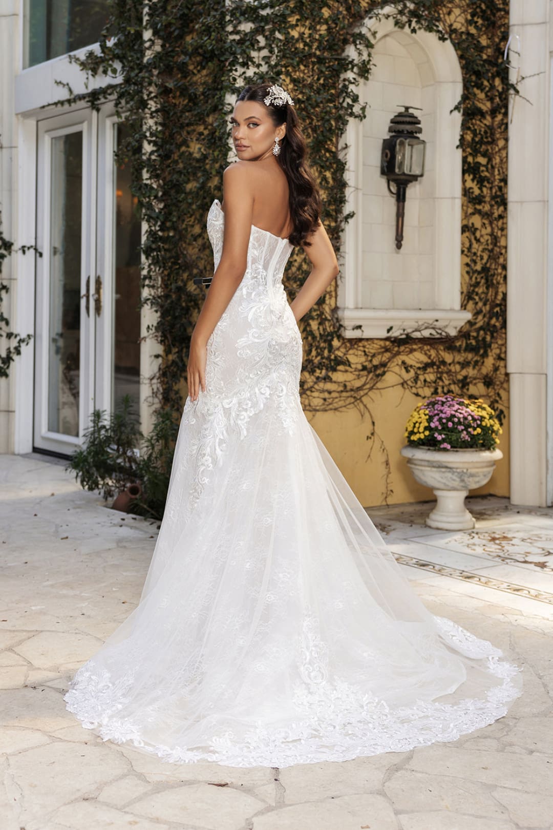 Engagement Dress Strapless Mermaid Bridal Gown By Royal Queen RQ8145 - Dress