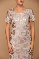 Eva USA 3456 Mother of the Bride Long Formal Evening Dress - Mother of the Bride Dress