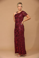 Eva USA 3456 Mother of the Bride Long Formal Evening Dress - Mother of the Bride Dress