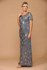 Eva USA 3456 Mother of the Bride Long Formal Evening Dress - Mother of the Bride Dress
