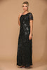 Eva USA 3456 Mother of the Bride Long Formal Evening Dress - Mother of the Bride Dress