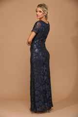 Eva USA 3456 Mother of the Bride Long Formal Evening Dress - Mother of the Bride Dress
