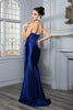 Evening Dress Sweetheart High Side Slit Gala Gown By May Queen MQ2152 - Dress