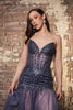 Evening Gown Strapless Sweetheart Neck Formal Dress By May Queen MQ2131 - Dress