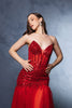 Evening Gown Strapless Sweetheart Neck Formal Dress By May Queen MQ2131 - Dress