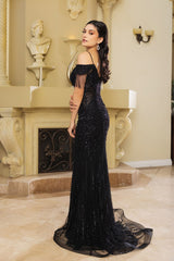 Formal Dress Plunging V-Neck Sheath Evening Gown By Royal Queen RQ8197 - Dress
