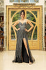 Formal Dress Sweetheart Beaded Sheath Gala Gown By Royal Queen RQ8169 - Dress