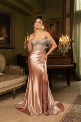 Formal Dress Sweetheart Off The Shoulder Sheath Gown By RQ8159 - Dress