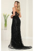 Gala Dress Sweetheart High Slit Evening Gown By Royal Queen RQ8114 - Dress
