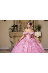 Gala Dress Sweetheart Off The Shoulder Ball Gown By Layla K LK277 - Dress