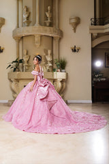 Gala Dress Sweetheart Off The Shoulder Ball Gown By Layla K LK277 - Dress
