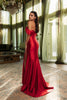 Gala Night Dress Off Shoulder Sheath Formal Dress By May Queen MQ2138B - Dress