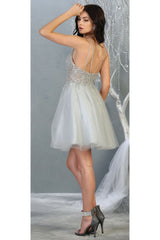 Graduation Embellished Dress