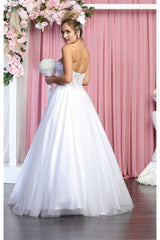 Sweetheart Wedding Reception Gown