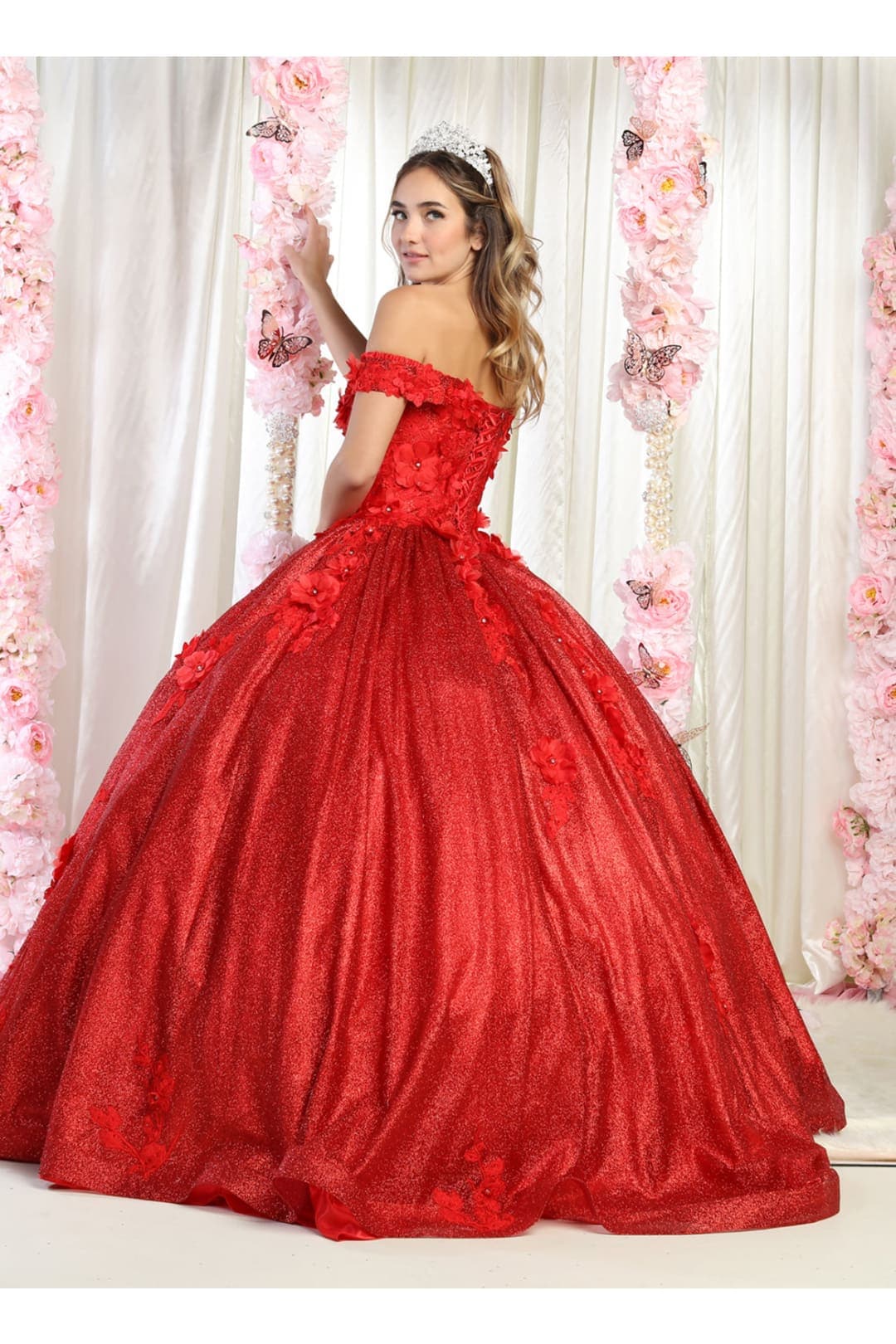 Shiny Ball Quince Dress