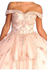 Plus size ball gown