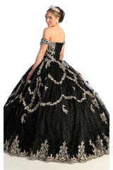 Plus size ball gown