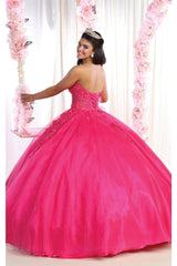 Sleeveless Quinceañera Ball Gown