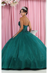 Sleeveless Quinceañera Ball Gown