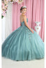 Sleeveless Quinceañera Ball Gown