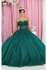 Sleeveless Quinceañera Ball Gown