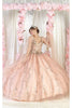 Layla K LK205 Cape Sleeves Ball Gown