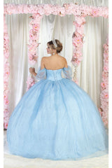 Layla K LK209 Glitter Corset Bone Quinceanera Dress