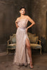 Long Formal Dress Strapless High Slit Gala Gown By Royal Queen RQ8172 - Dress