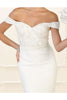 Elegant Form Fitting Wedding Dress