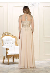 May Queen MQ1549 Modern Mother of the Bride Dress