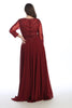 May Queen MQ1615 Embroidered Plus Size Mother Of The Bride Long Dress - Dress