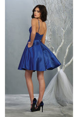 Spaghetti Strap Cocktail Dress