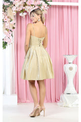 Semi Formal Short Designer Dress