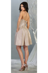 Semi Formal Short Designer Dress