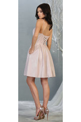 Semi Formal Short Designer Dress