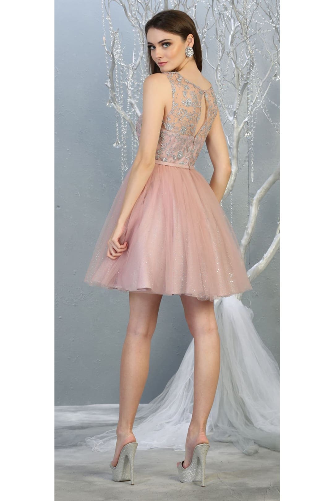 Glitter Bridesmaids Dress