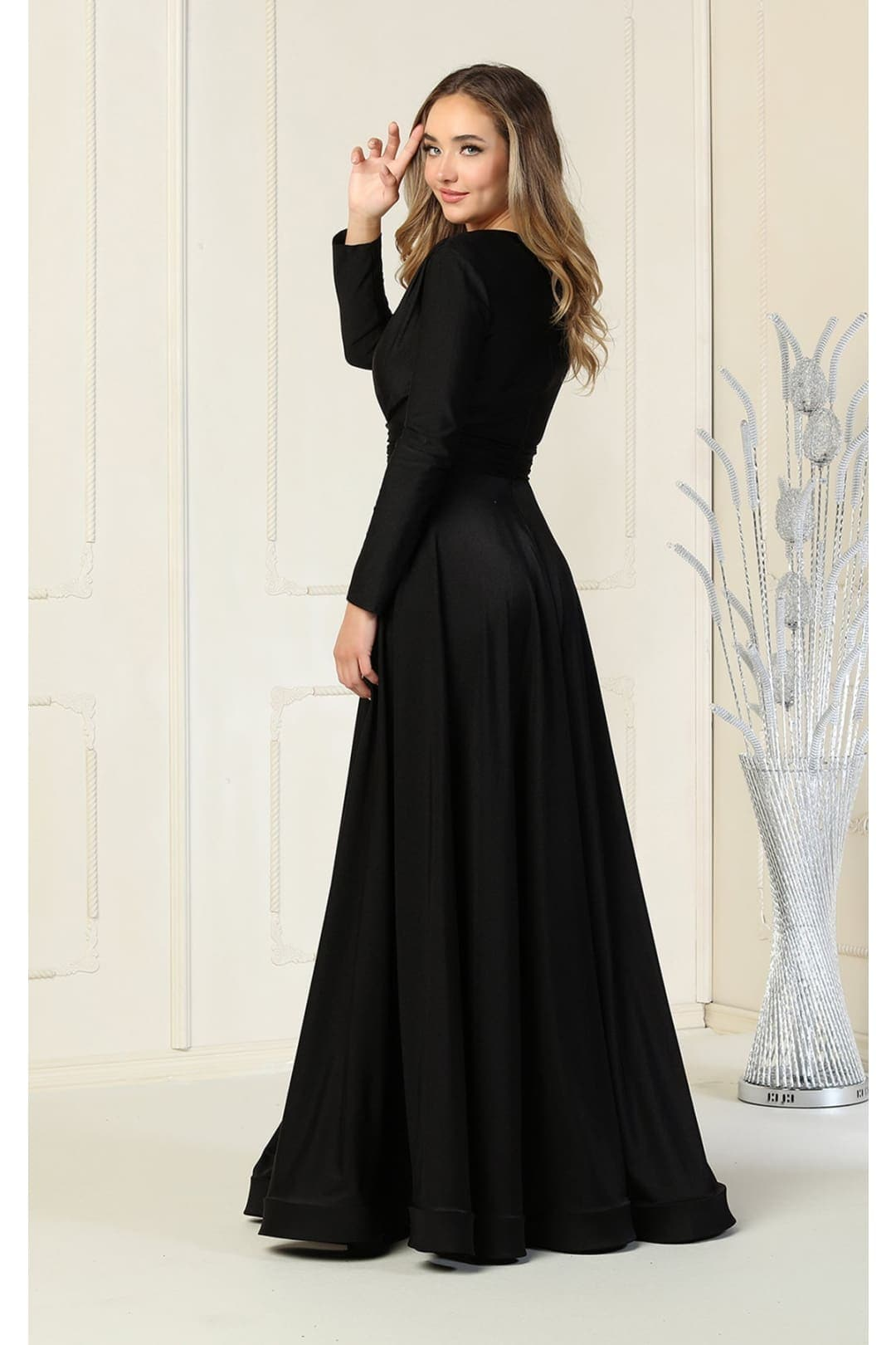 Funeral Dress in Black For Women & Ladies Plus Size Outfit by MQ1835