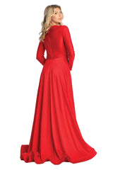 Stretchy Formal Evening Gown