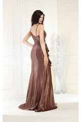 May Queen MQ1932 Ruffled Mermaid Formal Gown - Dress