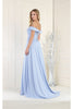 May Queen MQ1960 Off The Shoulder Prom Dress