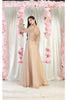 May Queen MQ1990 Chiffon Mother Of The Bride Gown