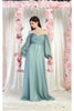 May Queen MQ1990 Chiffon Mother Of The Bride Gown