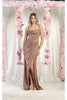 May Queen MQ1992 Cowl Neck Bridesmaids Dress - Dress
