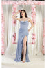 May Queen MQ1992 Cowl Neck Bridesmaids Dress - Dress