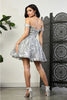 May Queen MQ2012 Off - Shoulder 3D Butterfly Applique Homecoming Dress