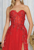 May Queen MQ2059 A-Line Tulle Sweetheart Prom Evening Gown - Dress
