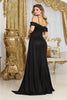 May Queen MQ2065 Sweetheart Glitter Side Panel Long Prom Dress - Dress