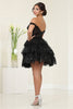 May Queen MQ2094 Sweetheart A-Line Glitter Short Prom Dress - Dress